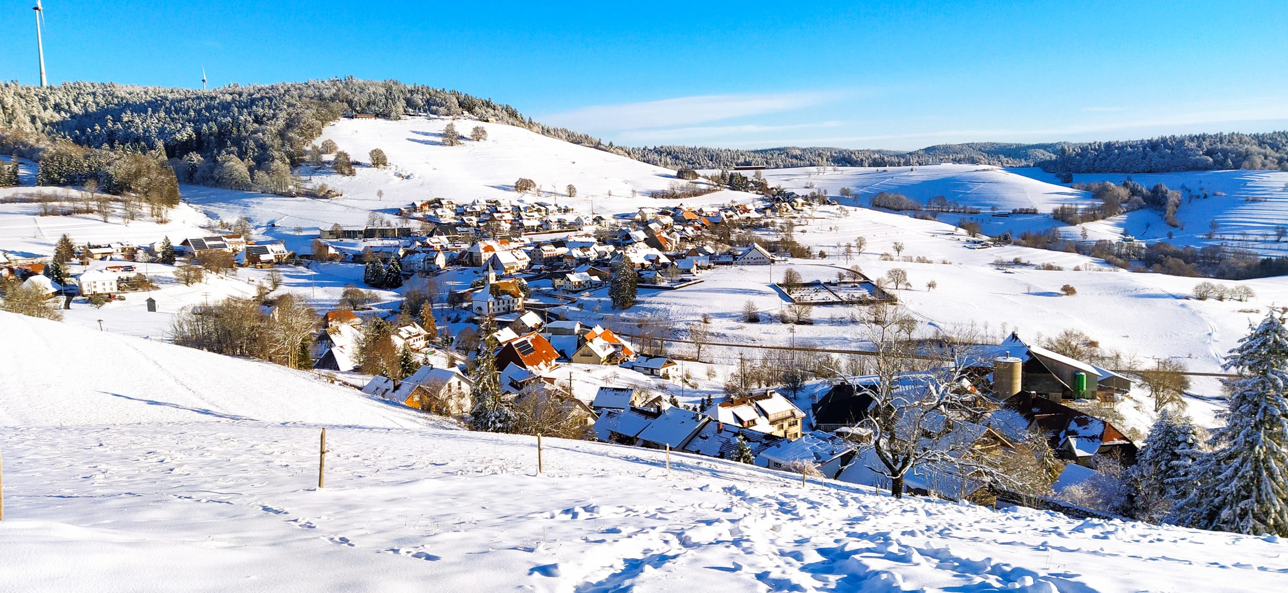 Golddorf Gersbach auf der Sonnenterrasse im südlichen Schwarzwald
